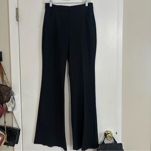 express black wide leg trousers